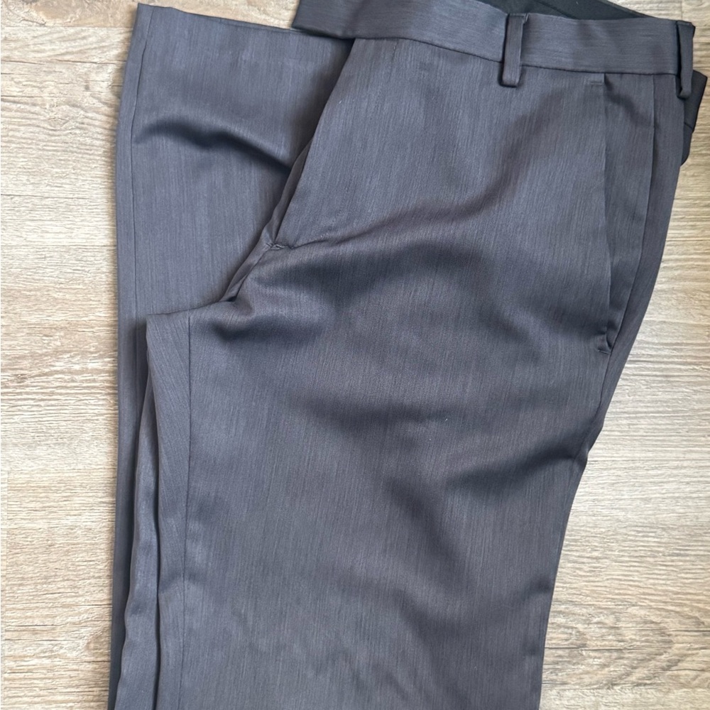 Kenneth Cole Reaction Men’s Dress Pants 32x32 Gray Business Casual Office wear